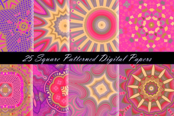 Download Barbie Pink Patterned Digital Paper - Premium Resources
