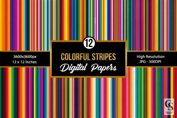 Download Colorful Rainbow Stripes Patterns - Stripes pattern Collection