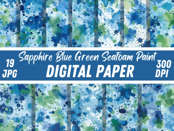 Download Sapphire Blue Green Seafoam Backgrounds - Premium Resources