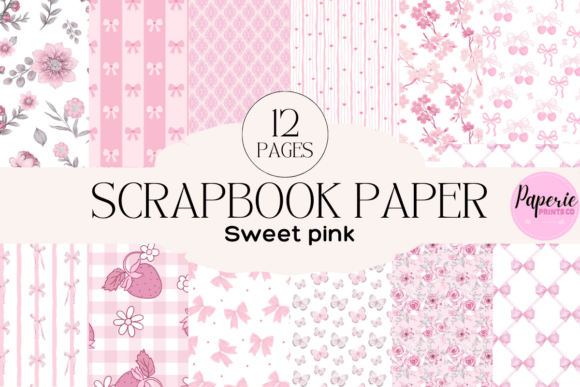 Download Pink Patterned Scrapbook Paper - Premium Resources