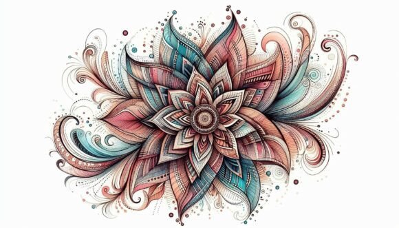 Download Floral Mandala Curves - Curves Collection